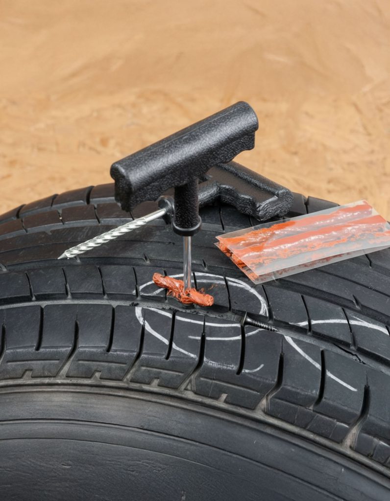 urgence réparation pneu